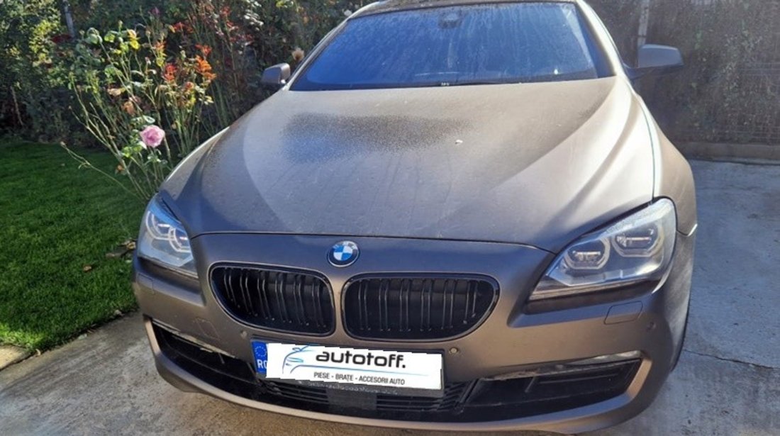 Grile duble BMW Seria 6 F06 F12 F13 (2012+) Negru lucios