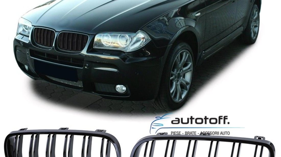 Grile duble BMW X3 E83 Facelift (07-10) model M