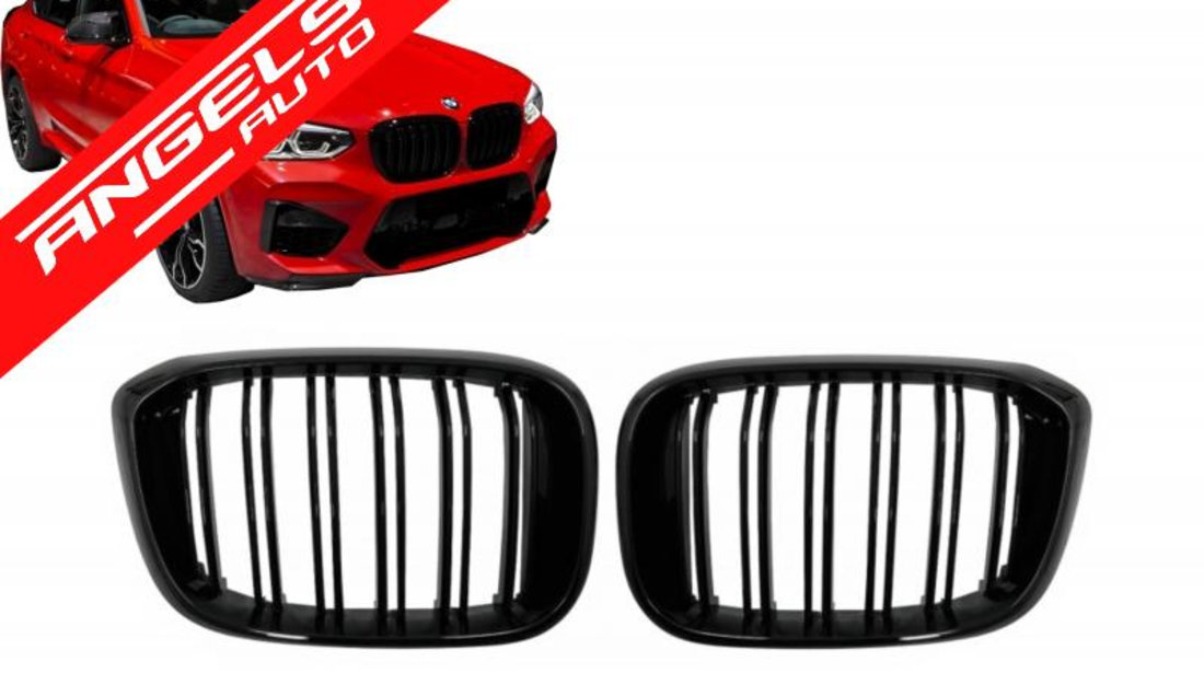 Grile Duble BMW X3 G01 (11.2017-up) X4 G02 (02.2018-up) M Design