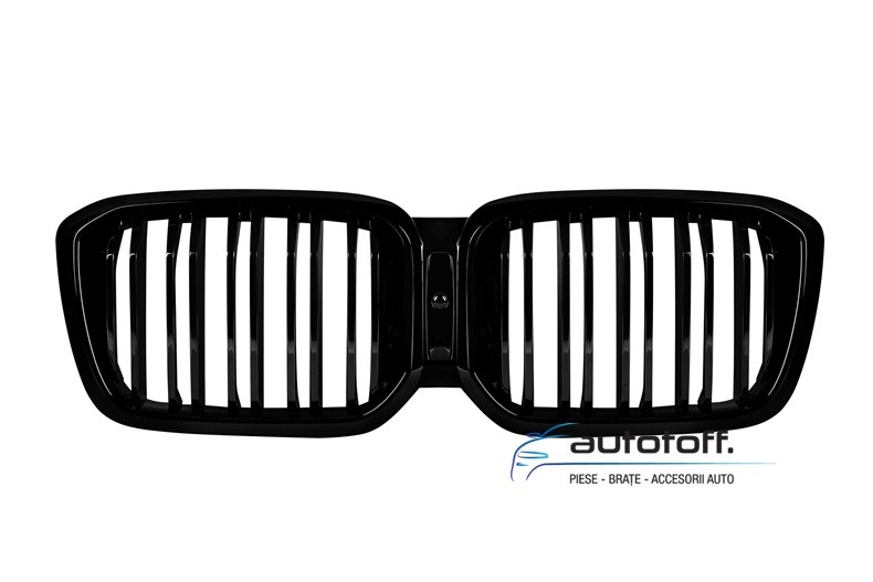 Grile duble BMW X3 G01 X4 G02 LCI (2021+) Negru lucios