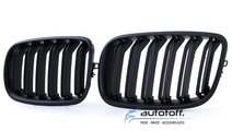 Grile duble BMW X5 E70 X6 E71 (06-14) Design negru...