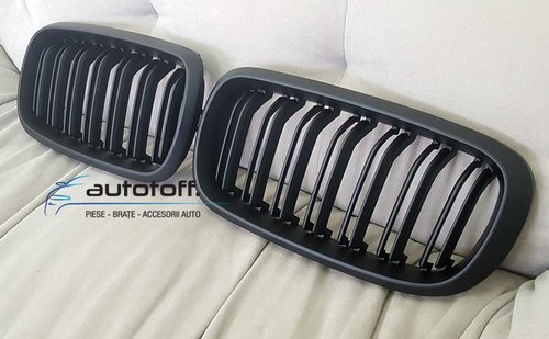 Grile duble BMW X5 F15 X6 F16 (13-18) Negru Mat