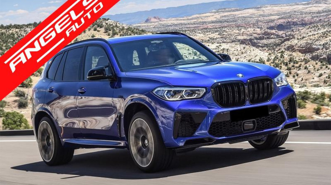 Grile Duble BMW X5 G05 (2018-up) M Design Piano Black