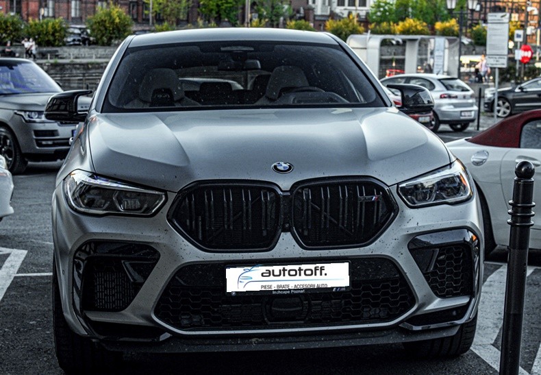 Grile duble BMW X6 G06 (2019+) Negru lucios
