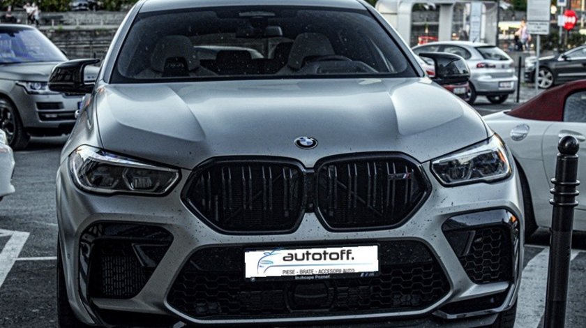 Grile duble BMW X6 G06 (2019+) Negru lucios