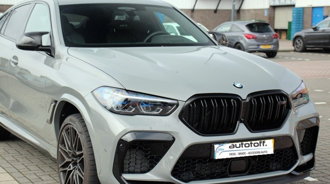 Grile duble BMW X6 G06 (2019+) Negru lucios