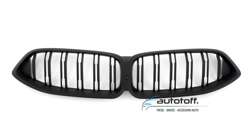 Grile duble M BMW Seria 8 G14 G15 G16 (2018+) model negru mat