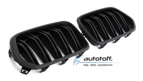Grile duble M BMW X2 F39 (2018+) Negru mat Design