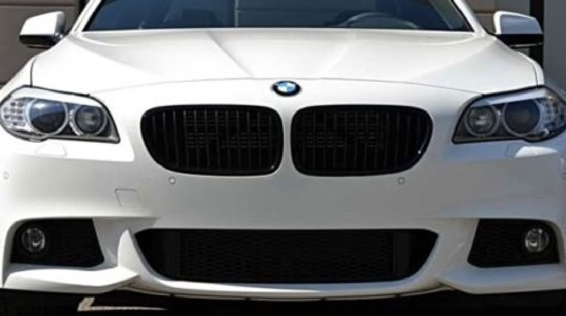 Grile Fata Radiator Bmw Seria 5 F10 Culoare Negru Lucios