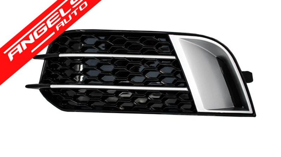 Grile Laterale AUDI A1 (8X) 2010-up RS1 Look Negre