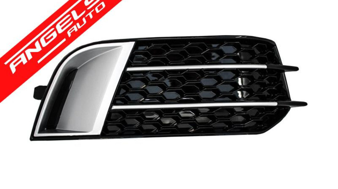 Grile Laterale AUDI A1 (8X) 2010-up RS1 Look Negre