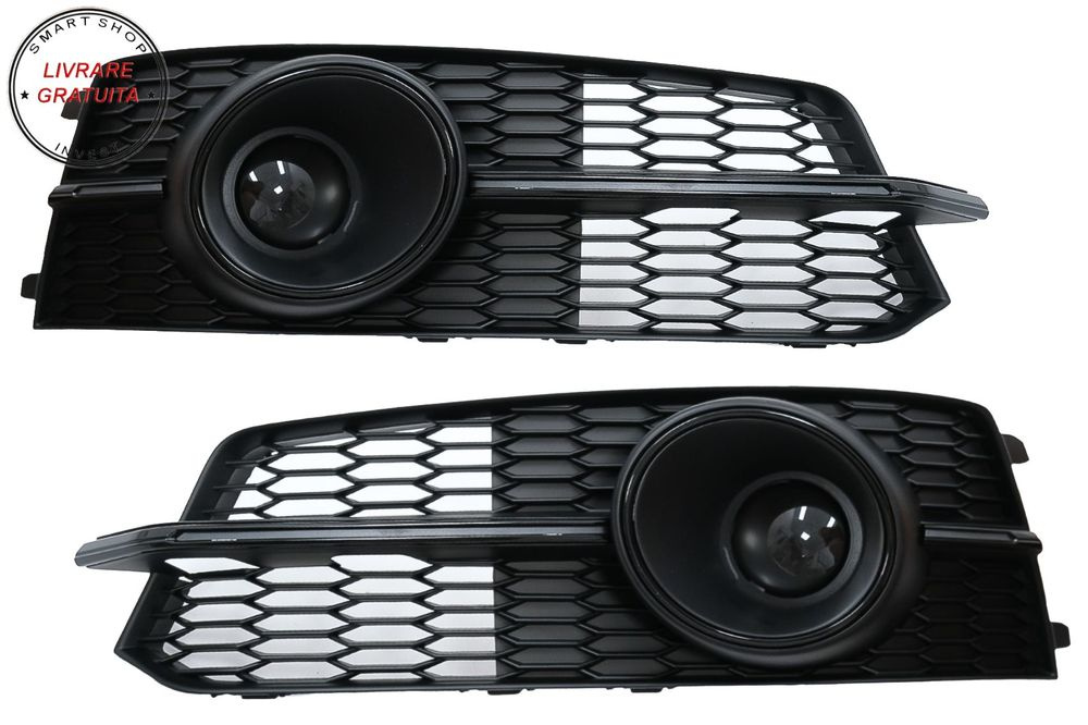 Grile Laterale Audi A6 C7 4G S Line Facelift (2015-2018) Negru- livrare gratuita