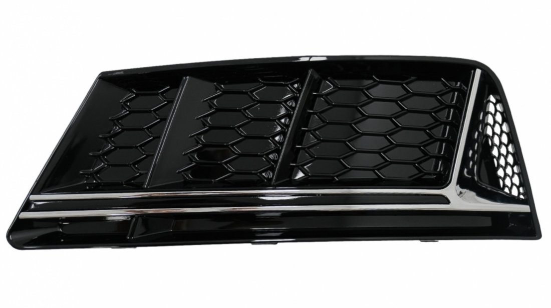 Grile Laterale compatibil cu Audi A4 B9 Sedan Avant (2016-2018) RS4 Design Crom SGAUA4B9NSWO