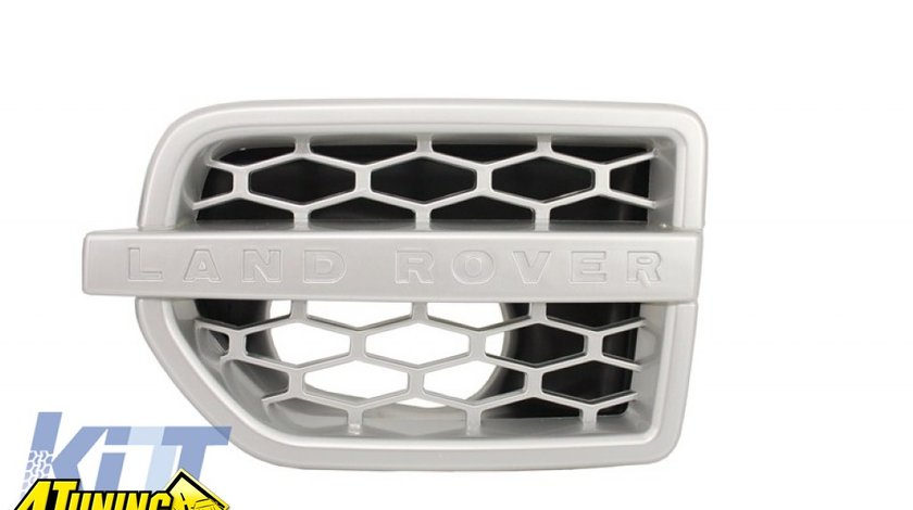 Grile laterale Range Rover Discovery IV 2010 up Silver Autobiography
