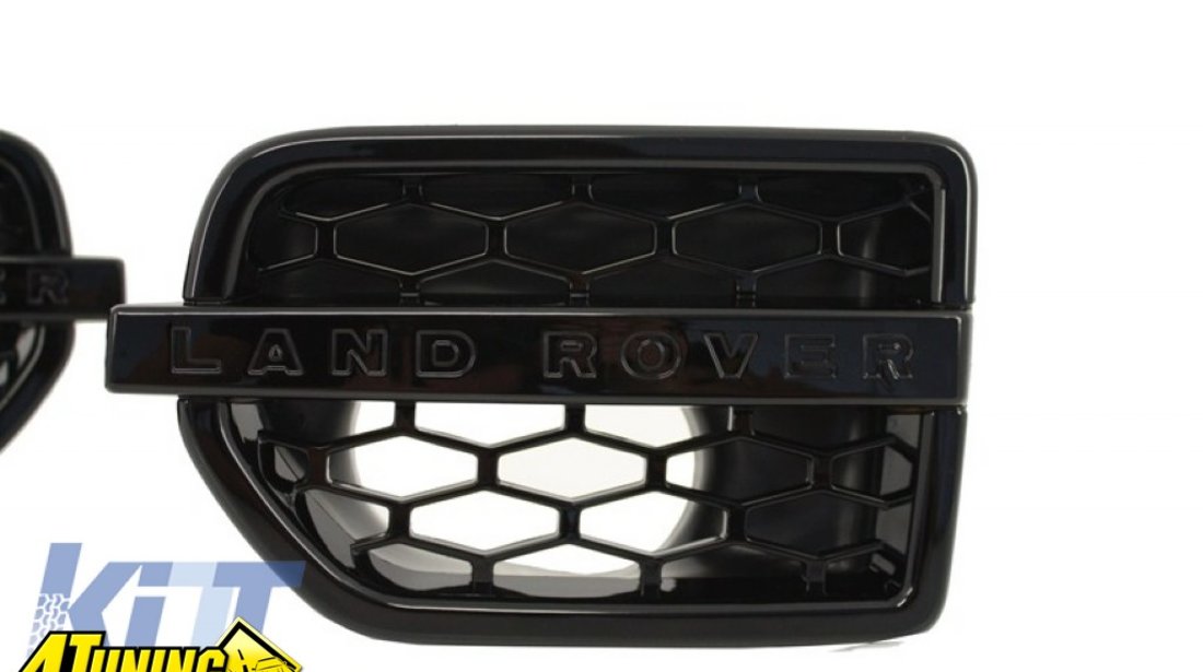 Grile Laterale Range Rover Discovery IV 2010 up Black Autobiography