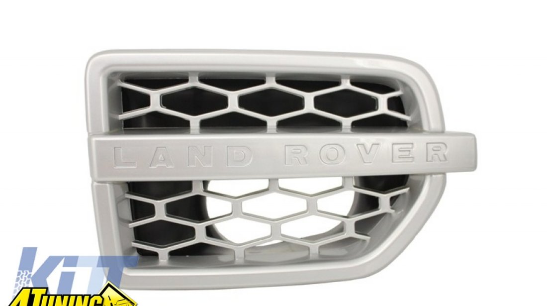 Grile laterale Range Rover Discovery IV 2010 up Silver Autobiography