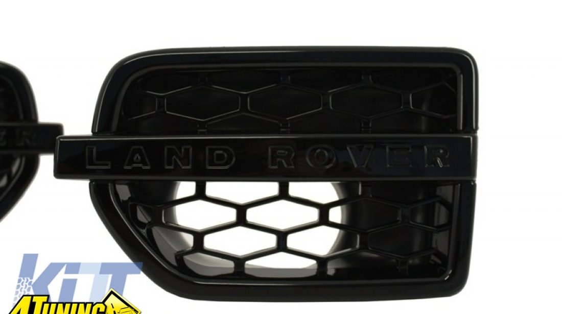 Grile Laterale Range Rover Discovery IV 2010 up Black Autobiography