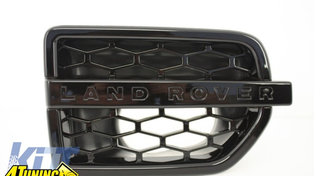 Grile Laterale Range Rover Discovery IV 2010 up Black Autobiography