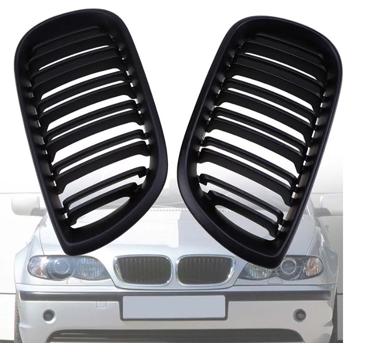 Grile M Design Duble BMW E46 4 USI 2001-