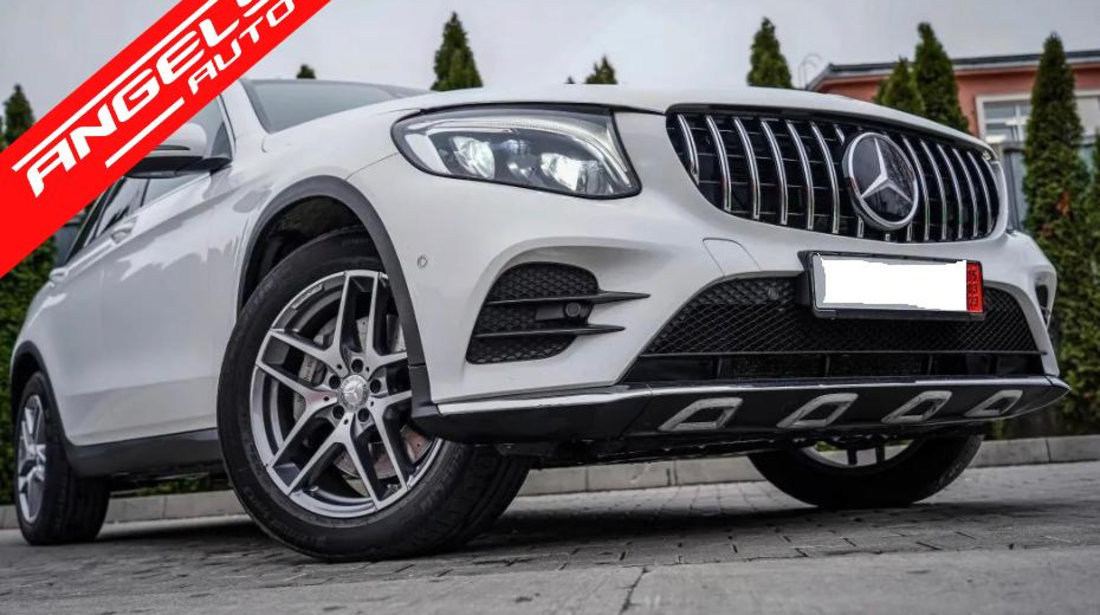 Grile MERCEDES GLC X253 C253 (2015-2018) GT R Panamericana Design Crom