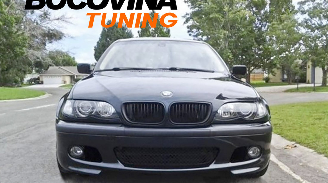 GRILE NEGRE BMW E46 SERIA 3 FACELIFT (2001-2004)