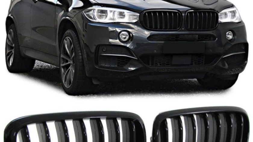 Grile negre pentru BMW F15 F16 X5 X6 model Performance