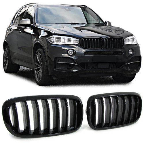 Grile negre pt BMW F15 F16 X5 X6 model Performance