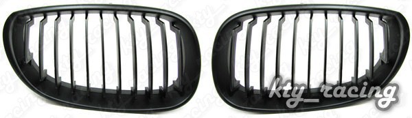 Grile negru mat BMW seria 5 e61 LCI Facelift model M M5 ( 2007 - 2010 )