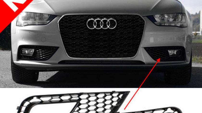 Grile proiectoare RS look AUDI A4 B8.5 FACELIFT