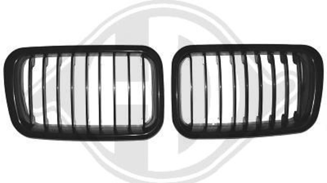 GRILE RADIATOR BMW E36 FUNDAL BLACK -COD 1213340