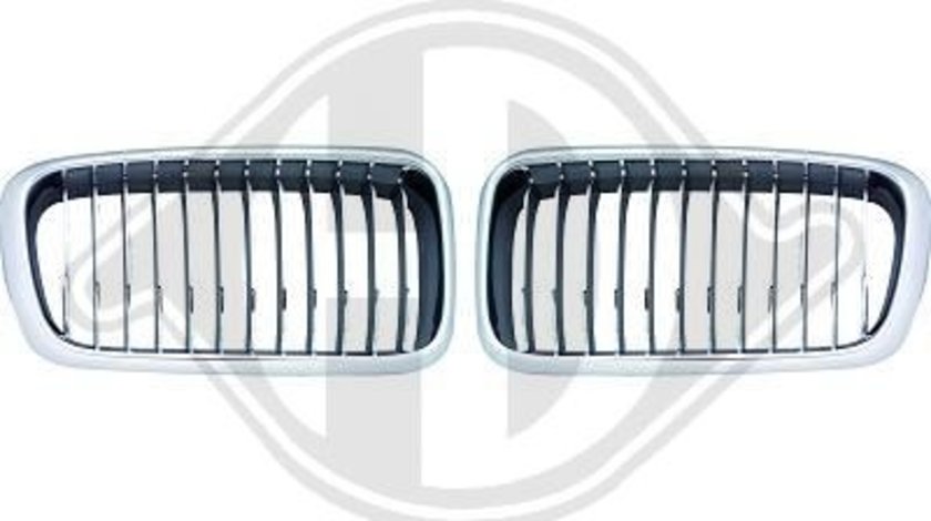 GRILE RADIATOR BMW E38 FUNDAL CROM -COD 1242340