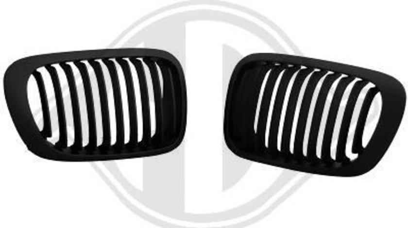 GRILE RADIATOR BMW E46 FUNDAL BLACK -COD 1214740