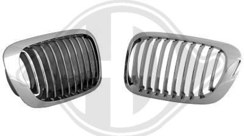 GRILE RADIATOR BMW E46 FUNDAL CROM -COD 1214440