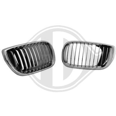 GRILE RADIATOR BMW E46 FUNDAL CROM -COD 1215140