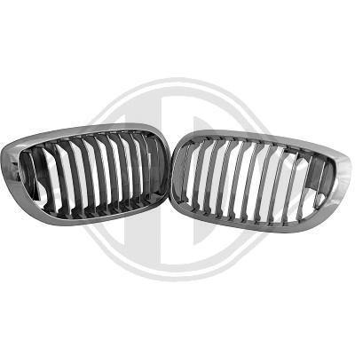 GRILE RADIATOR BMW E46 FUNDAL CROM -COD 1215740