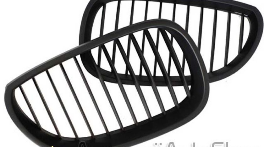 Grile radiator BMW E60 Seria 5 Negru mat