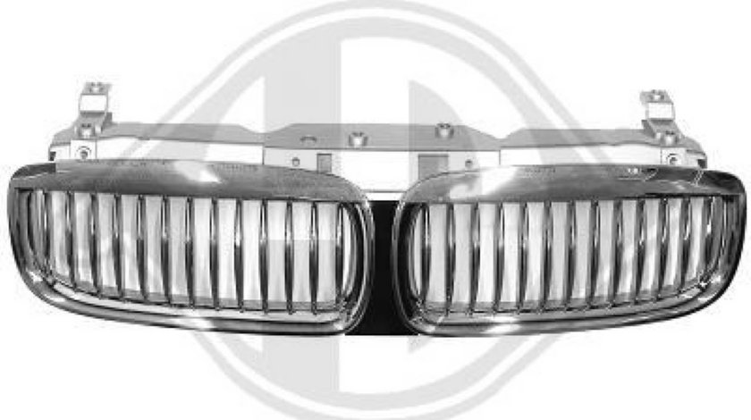 GRILE RADIATOR BMW E65 E66 FULL CROM SAU BLACK IMPORT GERMANIA