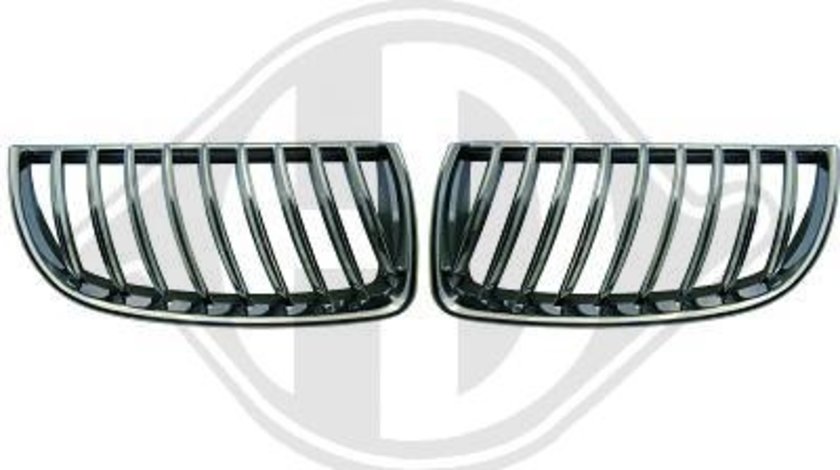 GRILE RADIATOR BMW E90 FUNDAL CROM -COD 1216340