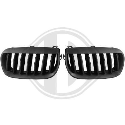 GRILE RADIATOR BMW X3 E83 FUNDAL BLACK -COD 1275340