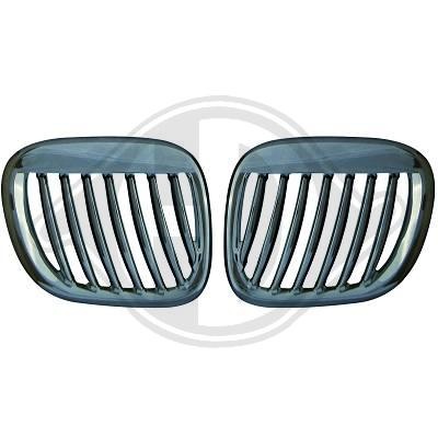 GRILE RADIATOR BMW Z3 FUNDAL CROM -COD 1250240