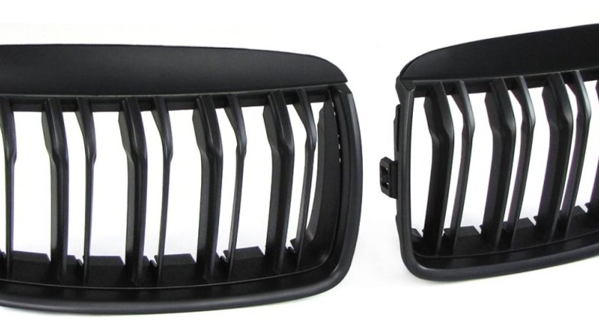 Grile sport BMW E90 / E91 intre 2005-2008 Dublu model Negru Mat