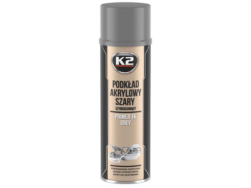 Grund Acrilic Cu Uscare Rapidă, Gri, 500 Ml K2-00783