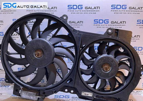Grup cu Modul Calculator Ventilator Ventilatoare Electroventilator Electroventilatoare Audi A6 C6 2....