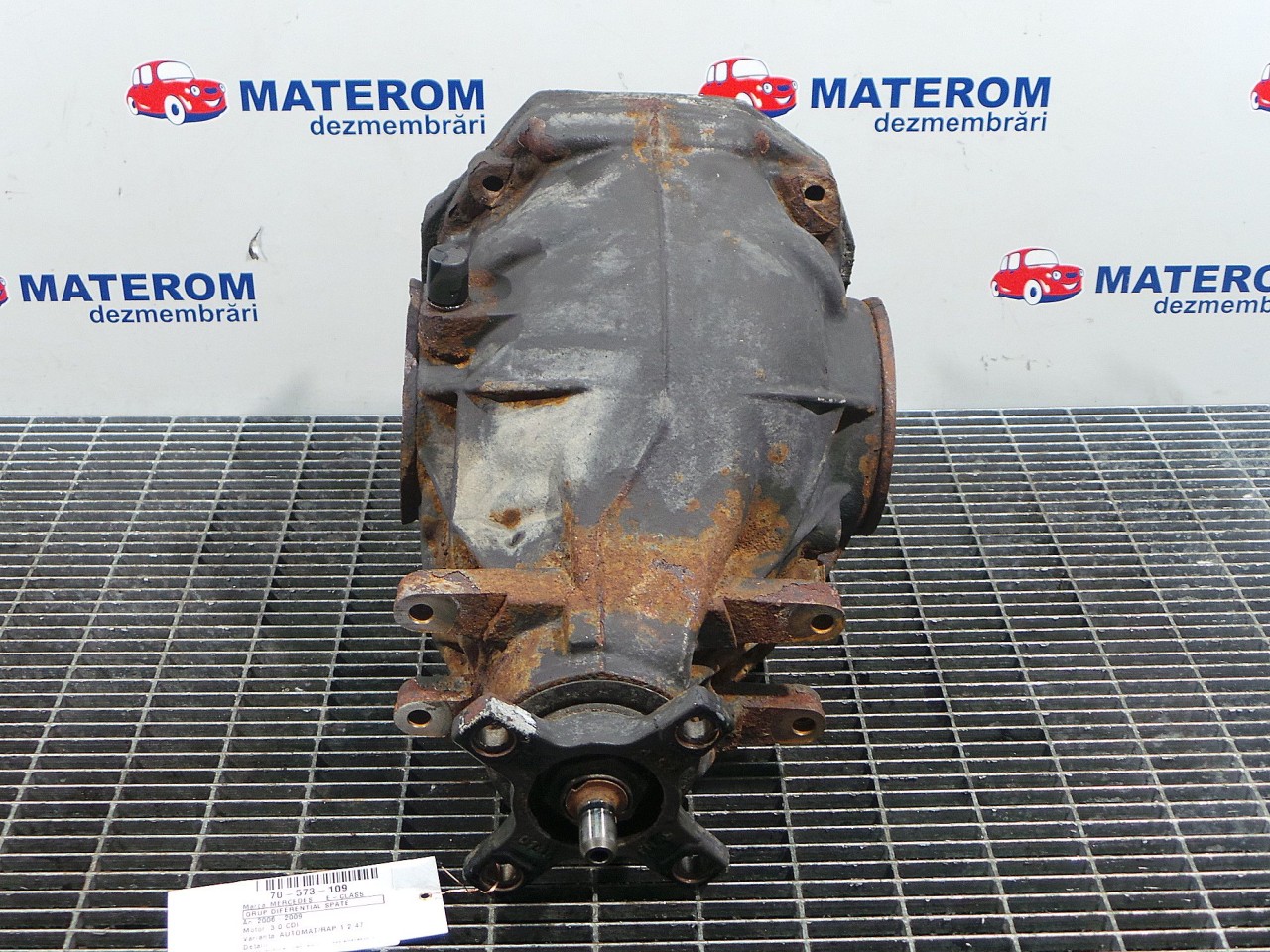GRUP DIFERENTIAL SPATE MERCEDES E-CLASS E-CLASS 3.0 CDI - (2005 2009)