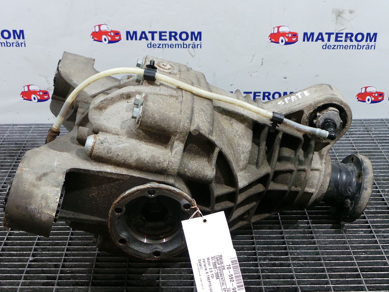 GRUP DIFERENTIAL SPATE VW TOUAREG TOUAREG 2.5 TDI - (2002 2006)