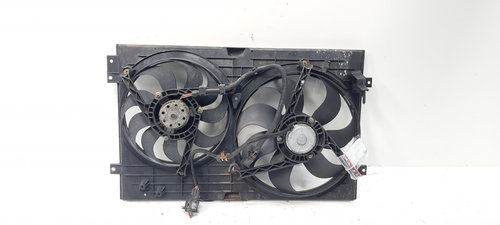 Grup electroventilatoare, cod 1J0121207M, VW Bora (1J2), 1.9 TDI, AJM (idi:689438)