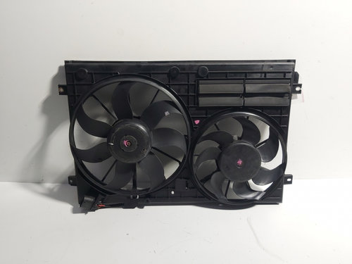 Grup electroventilatoare, cod 1K0121207AA, Vw Passat Variant (3C5) 2.0 TDI, BKP (id:630701)