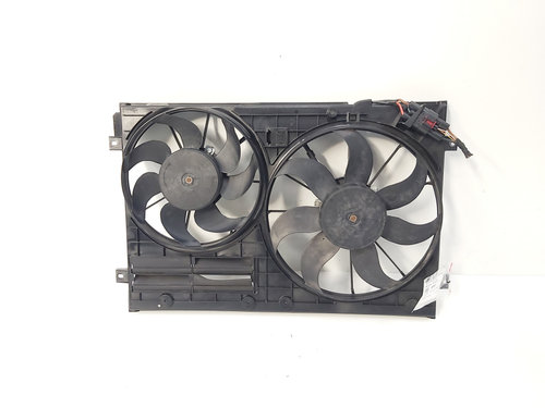 Grup electroventilatoare, cod 1K0121207AD, VW Passat (3C2), 2.0 TDI, CBA (id:669845)