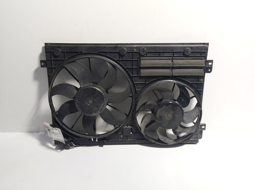 Grup electroventilatoare, cod 1K0121207BC, VW Passat CC (357), 2.0 TDI, CBA (id:634998)
