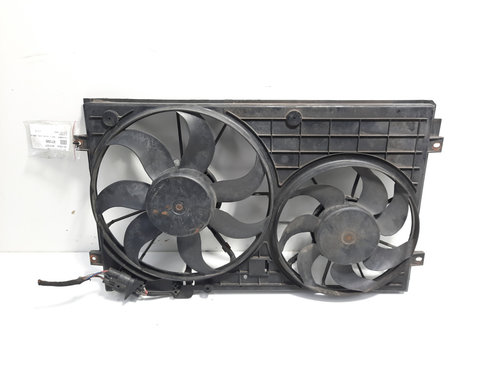 Grup electroventilatoare, cod 1K0121207T, VW Caddy 3 (2KA, 2KH), 1.9 TDI, BLS (idi:471599)